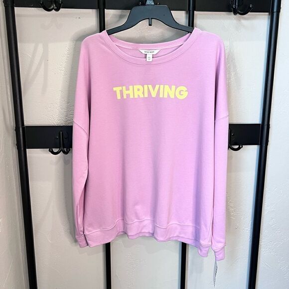 Nine West sweatshirt, lilac purple, size 2XL - Picture 2 of 13